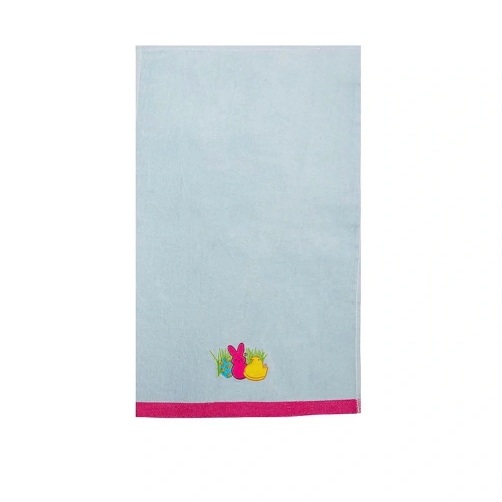 2pk Peeps Easter Plush Hand Towel - Pink & Light Blue Gift Decor Fans Brand New